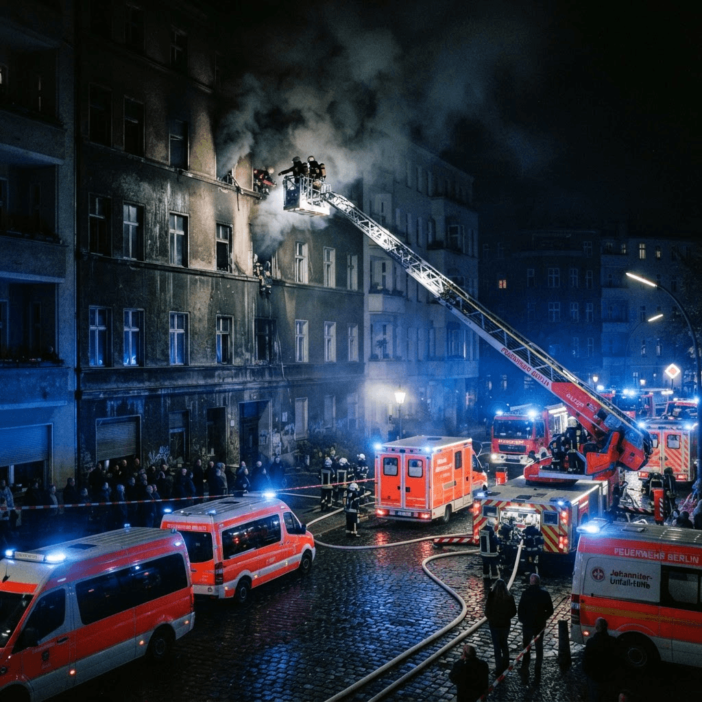 Tote und Schwerverletzte bei 2 Bränden – Symbolbilder 1